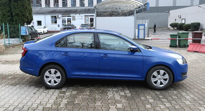 Skoda RAPID cena 31400 przebieg: 121000, rok produkcji 2018 z Wrocław małe 92